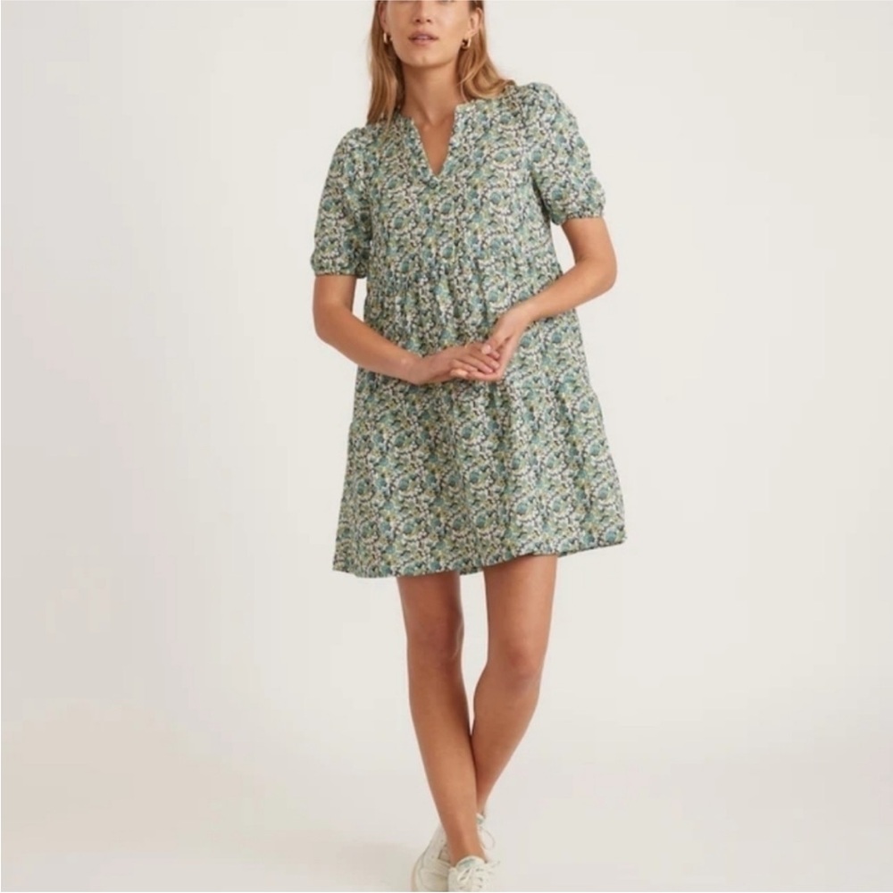 Marine Layer Blue and Green Dress - Picture 6 of 6